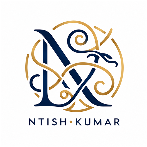 Nitish Kumar thenitishkr monogram